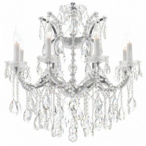 Подвесная люстра iLamp Diamond 6071-8 CR+CL в Карталах - kartaly.mebel24.online | фото