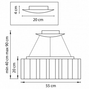Подвесная люстра Lightstar Nubi 802163 в Карталах - kartaly.mebel24.online | фото 3