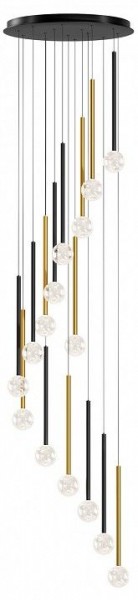 Подвесная люстра Maytoni Bubble dream MOD383PL-L40BBS3K в Карталах - kartaly.mebel24.online | фото