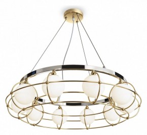 Подвесная люстра Maytoni Carcass MOD312PL-10GCH в Карталах - kartaly.mebel24.online | фото 2