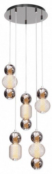 Подвесная люстра Maytoni Drop MOD273PL-L80CH3K в Карталах - kartaly.mebel24.online | фото