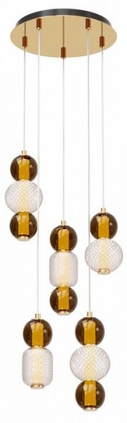 Подвесная люстра Maytoni Drop MOD273PL-L80G3K в Карталах - kartaly.mebel24.online | фото