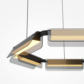 Подвесная люстра Maytoni Flat MOD296PL-L40BS3K в Карталах - kartaly.mebel24.online | фото 3