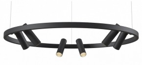 Подвесная люстра Maytoni Halo MOD102PL-L42BK в Карталах - kartaly.mebel24.online | фото