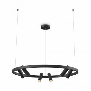 Подвесная люстра Maytoni Halo MOD102PL-L42BK в Карталах - kartaly.mebel24.online | фото 2