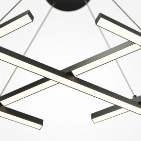 Подвесная люстра Maytoni Halo MOD244PL-L50BK в Карталах - kartaly.mebel24.online | фото 3
