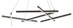 Подвесная люстра Maytoni Line MOD016PL-L80BK в Карталах - kartaly.mebel24.online | фото