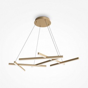 Подвесная люстра Maytoni Line MOD016PL-L80GK в Карталах - kartaly.mebel24.online | фото 2