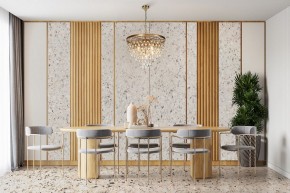 Подвесная люстра Maytoni Linn MOD091PL-07G в Карталах - kartaly.mebel24.online | фото 4