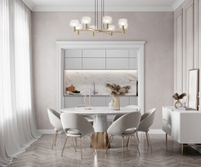 Подвесная люстра Maytoni Vision MOD411PL-08G в Карталах - kartaly.mebel24.online | фото 5