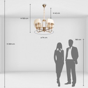 Подвесная люстра MW-Light София 10 355014608 в Карталах - kartaly.mebel24.online | фото 9