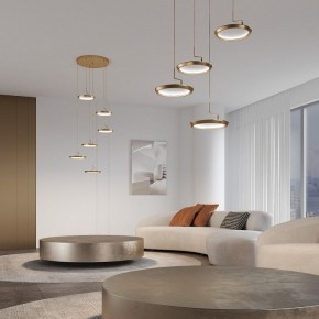 Подвесной светильник Eurosvet Crespella 90034/6 золото в Карталах - kartaly.mebel24.online | фото 4