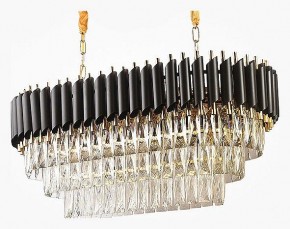 Подвесной светильник Imperiumloft Empire Black Rectangular Chandelier Crystal 40.2893 в Карталах - kartaly.mebel24.online | фото