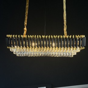 Подвесной светильник Imperiumloft Empire Black Rectangular Chandelier Crystal 40.2893 в Карталах - kartaly.mebel24.online | фото 2
