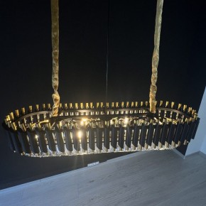 Подвесной светильник Imperiumloft Empire Black Rectangular Chandelier Crystal 40.2893 в Карталах - kartaly.mebel24.online | фото 3