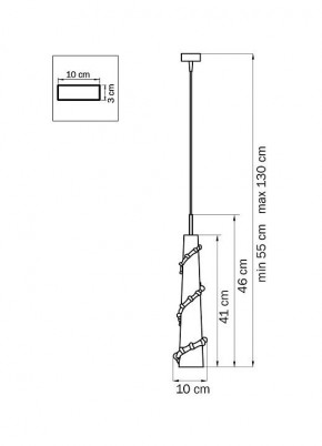 Подвесной светильник Lightstar Petalo 804310 в Карталах - kartaly.mebel24.online | фото 4