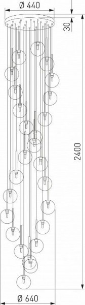 Подвесной светильник TK Lighting Aurora 10258 Aurora в Карталах - kartaly.mebel24.online | фото 3