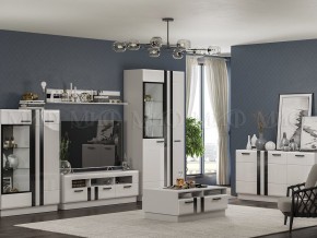 МАГНОЛИЯ Полка (Белый глянец/Белый) в Карталах - kartaly.mebel24.online | фото 2