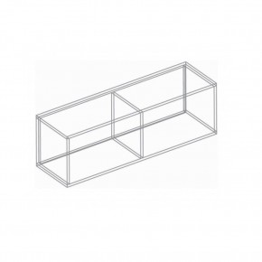 Полка настенная "ДФ-04" Филадельфия в Карталах - kartaly.mebel24.online | фото 2
