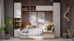 Полка навесная Хилтон Исп 1.1 в Карталах - kartaly.mebel24.online | фото 3