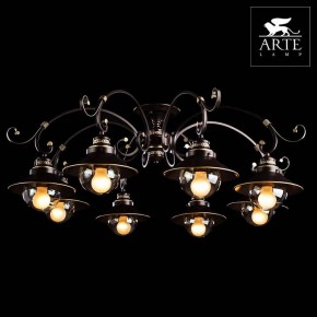 Потолочная люстра Arte Lamp Grazioso A4577PL-8CK в Карталах - kartaly.mebel24.online | фото 3