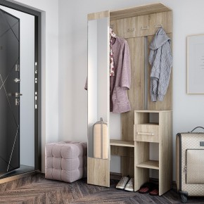 Прихожая Лига (Дуб Сонома) в Карталах - kartaly.mebel24.online | фото 3