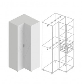 Прихожая "Сандра" (модульная) в Карталах - kartaly.mebel24.online | фото 11