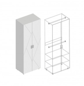 Прихожая "Сандра" (модульная) в Карталах - kartaly.mebel24.online | фото 17