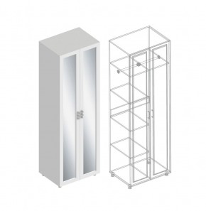 Прихожая "Сандра" (модульная) в Карталах - kartaly.mebel24.online | фото 18