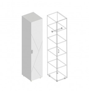 Прихожая "Сандра" (модульная) в Карталах - kartaly.mebel24.online | фото 26