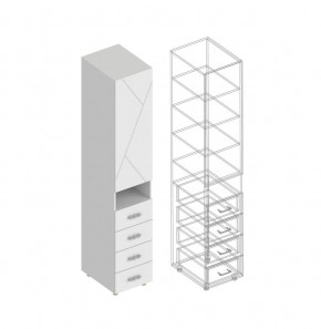 Прихожая "Сандра" (модульная) в Карталах - kartaly.mebel24.online | фото 28
