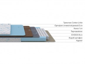 PROxSON Матрас Совенок (Cotton Little PROSON) 70x130 в Карталах - kartaly.mebel24.online | фото 3