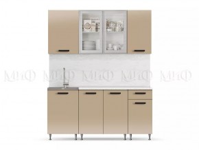 РИО-1 ЛДСП Кухонный гарнитур 1,7 м (Капучино) в Карталах - kartaly.mebel24.online | фото