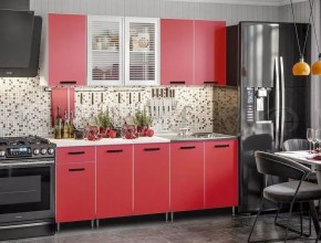 РИО-1 ЛДСП Кухонный гарнитур 2,0 м (Красный) в Карталах - kartaly.mebel24.online | фото