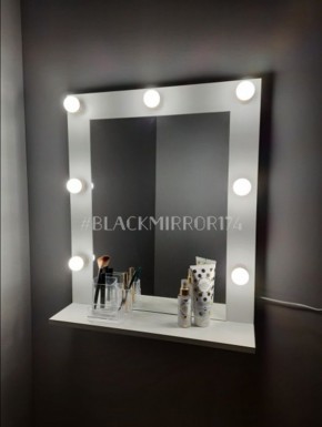 Навесное гримёрное зеркало с полочкой НЗП60 в Карталах - kartaly.mebel24.online | фото 2