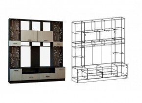 САБИНА ГОСТИНАЯ НАБОР №ВД-1 (венге/дуб белфорт) в Карталах - kartaly.mebel24.online | фото 4