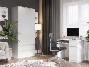 Шкаф 2-ств. с 2 ящиками "Бьянко" в Карталах - kartaly.mebel24.online | фото 4