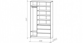 НИЦЦА-2 Шкаф 3-х дверный (НЦ.02) в Карталах - kartaly.mebel24.online | фото 2