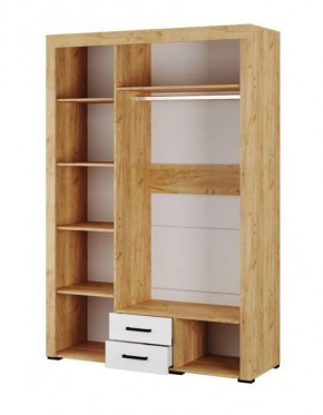 Шкаф 3-х створчатый Адель дуб крафт золотой/белый в Карталах - kartaly.mebel24.online | фото 2