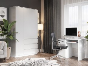 Шкаф 3-ств. с 3 ящиками "Бьянко" в Карталах - kartaly.mebel24.online | фото 4