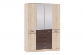 Шкаф 4-х дверный с ящиками Даллас в Карталах - kartaly.mebel24.online | фото 1
