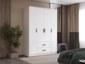 Шкаф 4-х створчатый Титан (белый) в Карталах - kartaly.mebel24.online | фото 5