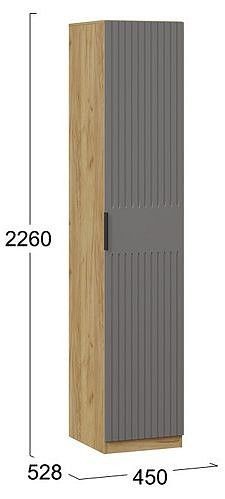 Шкаф для белья Хилтон в Карталах - kartaly.mebel24.online | фото 4
