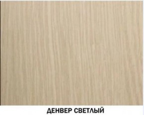Шкаф для одежды №614 "Инна" Денвер светлый (*без полок) в Карталах - kartaly.mebel24.online | фото 2