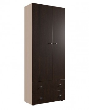Шкаф ДМ 800 с 2-мя ящиками (млечный дуб) в Карталах - kartaly.mebel24.online | фото 4