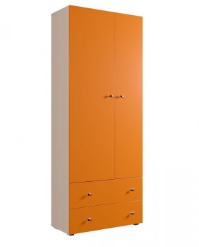 Шкаф ДМ 800 с 2-мя ящиками (ясень шимо) в Карталах - kartaly.mebel24.online | фото 6