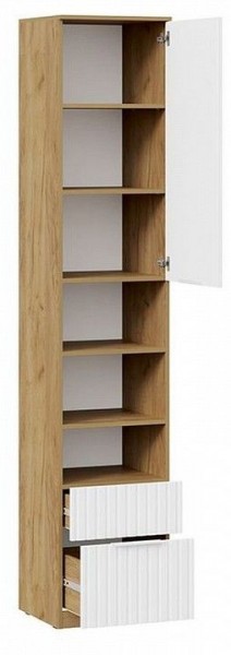 Шкаф комбинированный Хилтон Исп. 2 в Карталах - kartaly.mebel24.online | фото 2