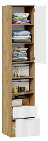 Шкаф комбинированный Хилтон Исп. 2 в Карталах - kartaly.mebel24.online | фото 5