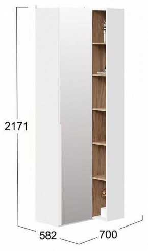 Шкаф комбинированный Порто СМ-393.21.025 в Карталах - kartaly.mebel24.online | фото 2