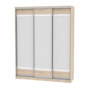 Шкаф-купе B-220х180х60-3 "Белла" (D10D10D10) в Карталах - kartaly.mebel24.online | фото